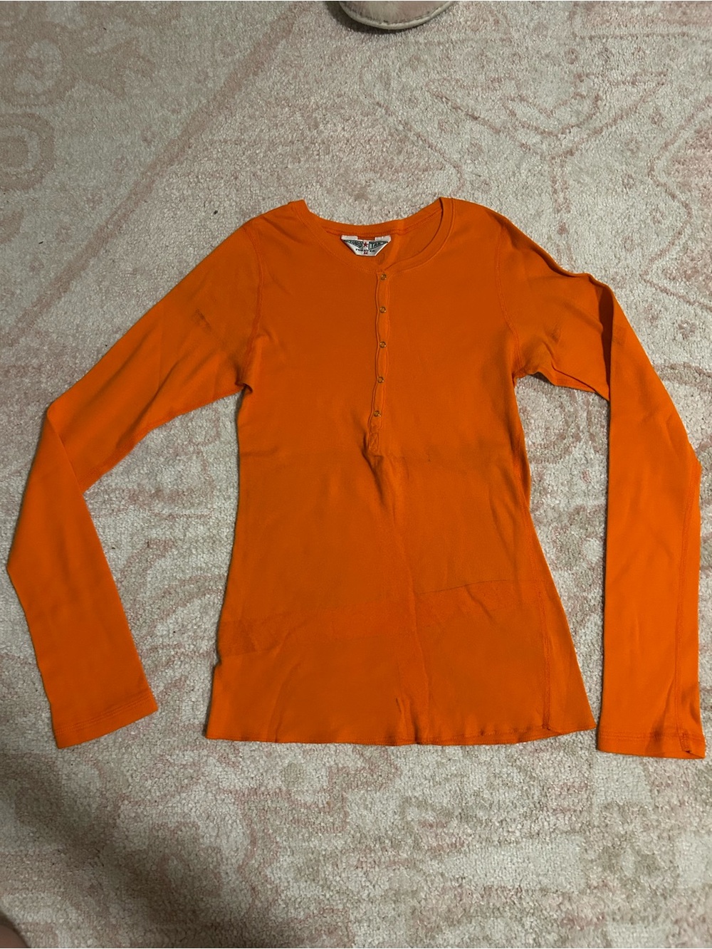 Hard Tail long sleeve Henley top
